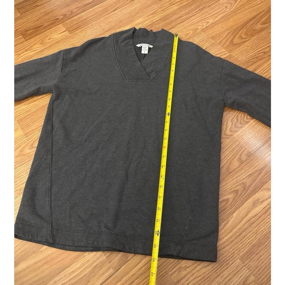 Athleta V-Neck Sweatshirt Size Small - Picture 5 of 6